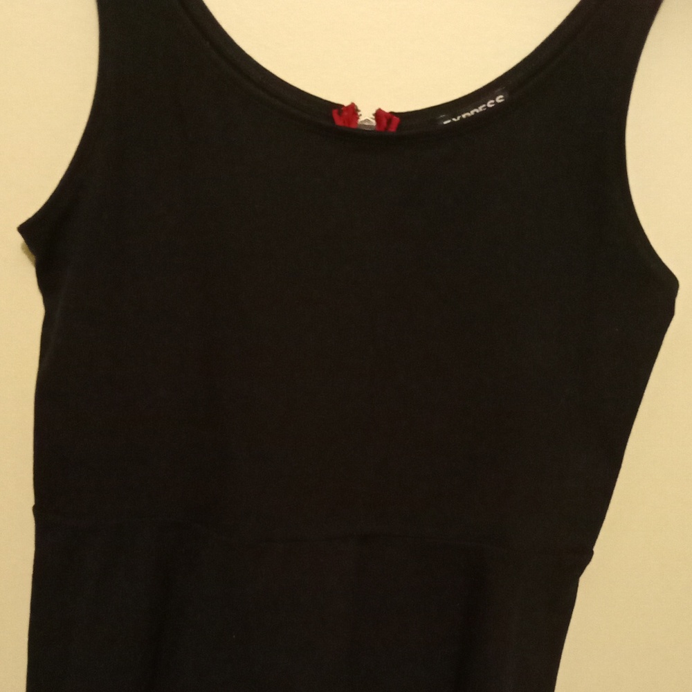 Peplum tank top